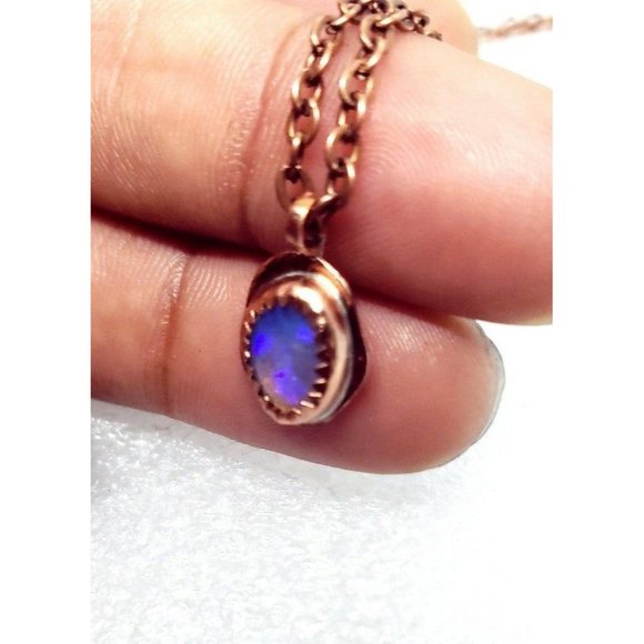 Australian opal crystal necklace copper - Picture 3 of 12